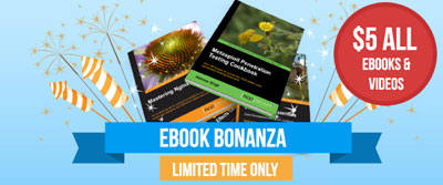 $5 su tantissimi prodotti Packt Publishing