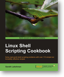 La copertina del libro Linux Shell Scripting Book